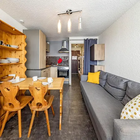 Moderne 22m² Pour 4 Pers., Balcon, Au Pied Des Pistes - Fr-1-807-92 *